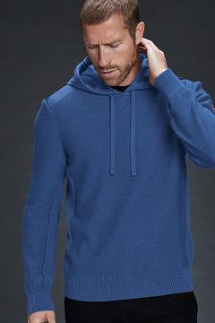 Ropa Canada Goose Hombre Outlet - Amherst Sudadera Con Capucha Azules ZH8752604